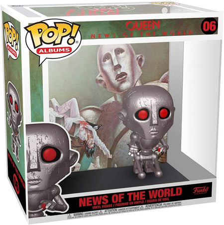 Funko POP! Albums: Queen - News of The World Vinyl Figure Toys & Games Funko