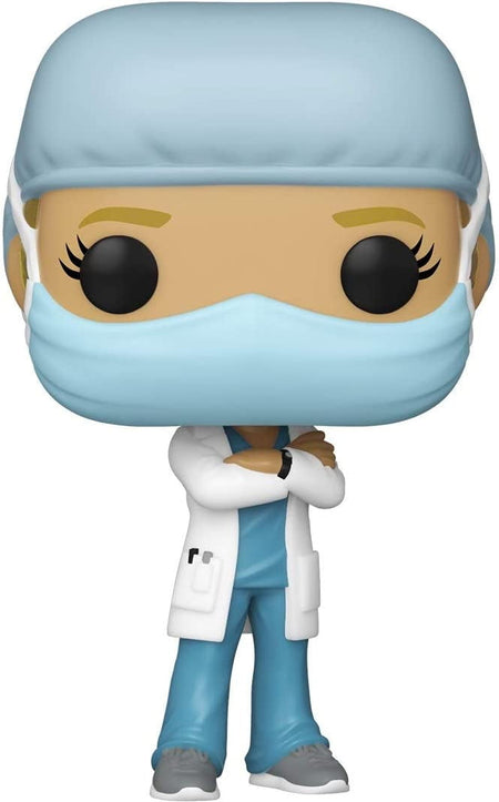 Funko POP! Heroes: Front Line Worker - Female Hospital Worker Vinyl Figure #1 Toys & Games Funko