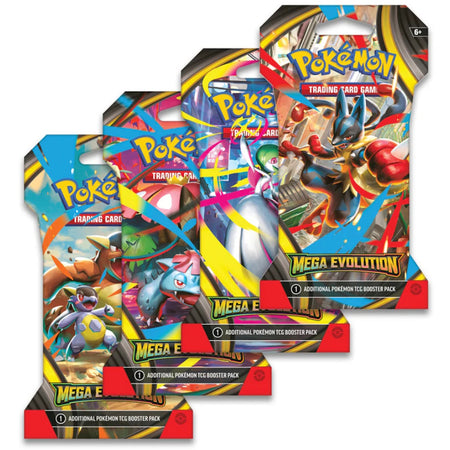 Pokemon TCG: Mega Evolution - Base Set Sleeved Booster Card Game Pokemon