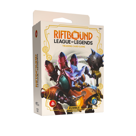 Riftbound League of Legends TCG: Origins Champion Deck - Rumble Card Game UVS Games
