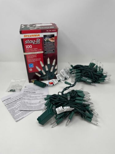 Sylvania Stay Lit Mini Lights Celebrations LED String Light [USED - OPEN BOX] Home and Hardware Loot Lodge