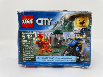 LEGO City: Off-Road Chase - 37 Pieces - Ages 5-12 [USED - DAMAGED BOX] 60170 LEGO Loot Lodge