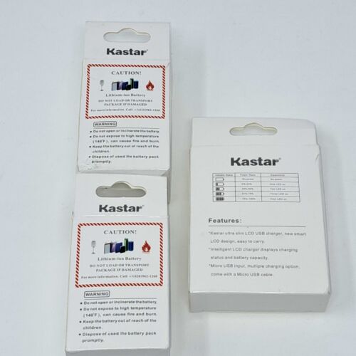 Kastar VF815 & VFD808 High Capacity Batteries For Camera & Camcorder [COMPLETE] Electronics Loot Lodge