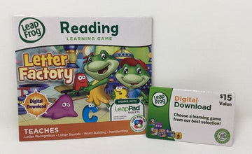 LeapFrog Letter Factory Learning Game - 15$ Credit Code [OPEN BOX - CODE VALID] Healthcare Loot Lodge