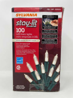 Sylvania Stay Lit Mini Lights Celebrations LED String Light [USED - OPEN BOX] Home and Hardware Loot Lodge