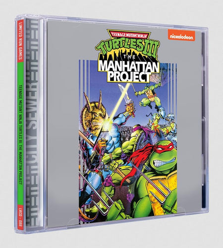 Teenage Mutant Ninja Turtles III: The Manhattan Project Soundtrack CD [Audio CD] Audio CD/Vinyl Limited Run Games
