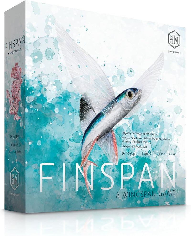 Finspan - A Wingspan Game [Board Game 1 - 5 Players] Board Game Stonemaier Games