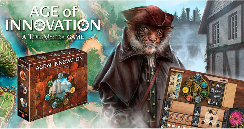 Age of Innovation [Board Game, 1 - 5 Players] Board Game Capstone Games