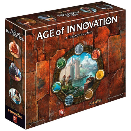 Age of Innovation [Board Game, 1 - 5 Players] Board Game Capstone Games