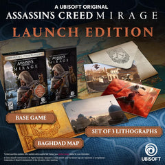 Assassin's Creed Mirage - Launch Edition [Xbox One / Xbox Series X] Xbox ONE / Xbox Series X Video Game Ubisoft