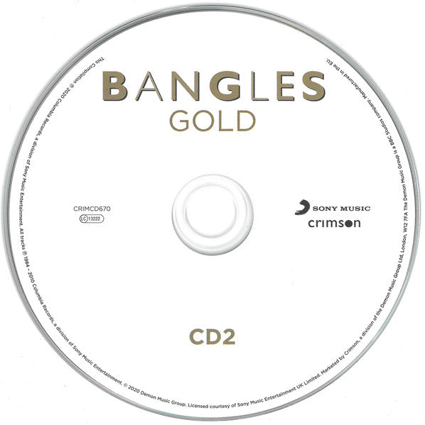 Bangles: Gold [Audio CD] Music (CD) Sony Music