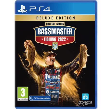 Bassmaster Fishing 2022 Deluxe Edition [PlayStation 4] PlayStation 4 Video Game Dovetail Games