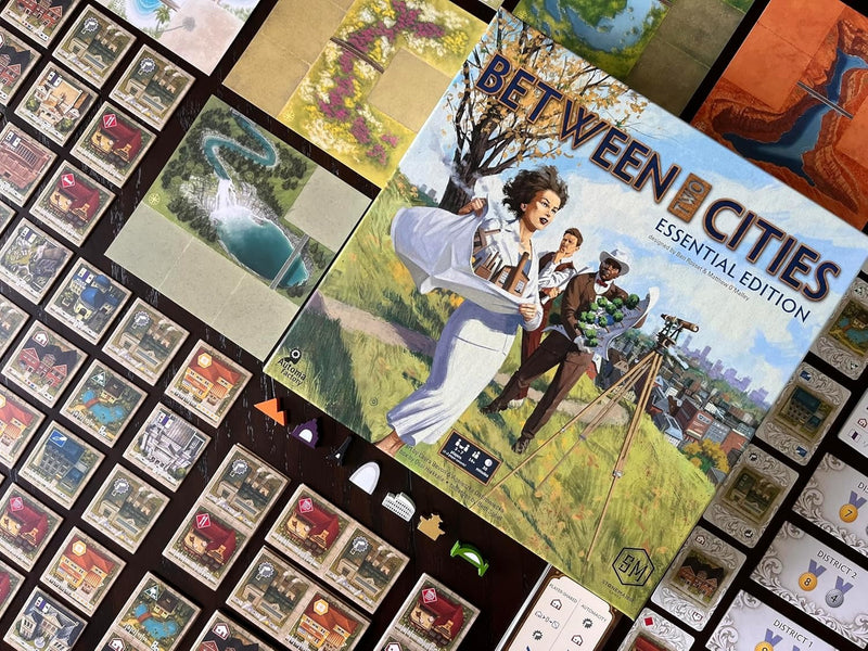 Between Two Cities - Essential Edition [Board Game, 1-7 Players] Board Game Stonemaier Games