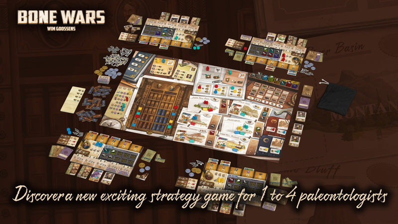 Bone Wars [Board Game, 1-4 Players] Board Game Game Brewer