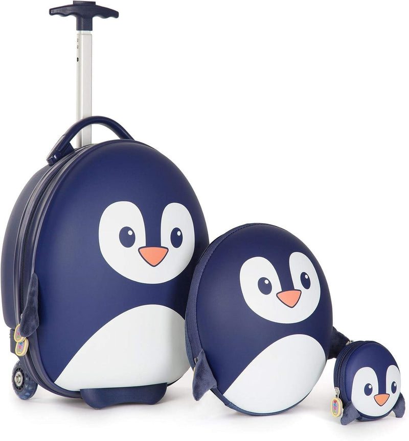 Boppi: Tiny Trekker Key Chain - Blue Penguin Clothing and Apparel Boppi