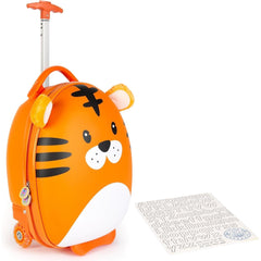 Boppi: Tiny Trekker Luggage Case - Tiger Clothing and Apparel Boppi