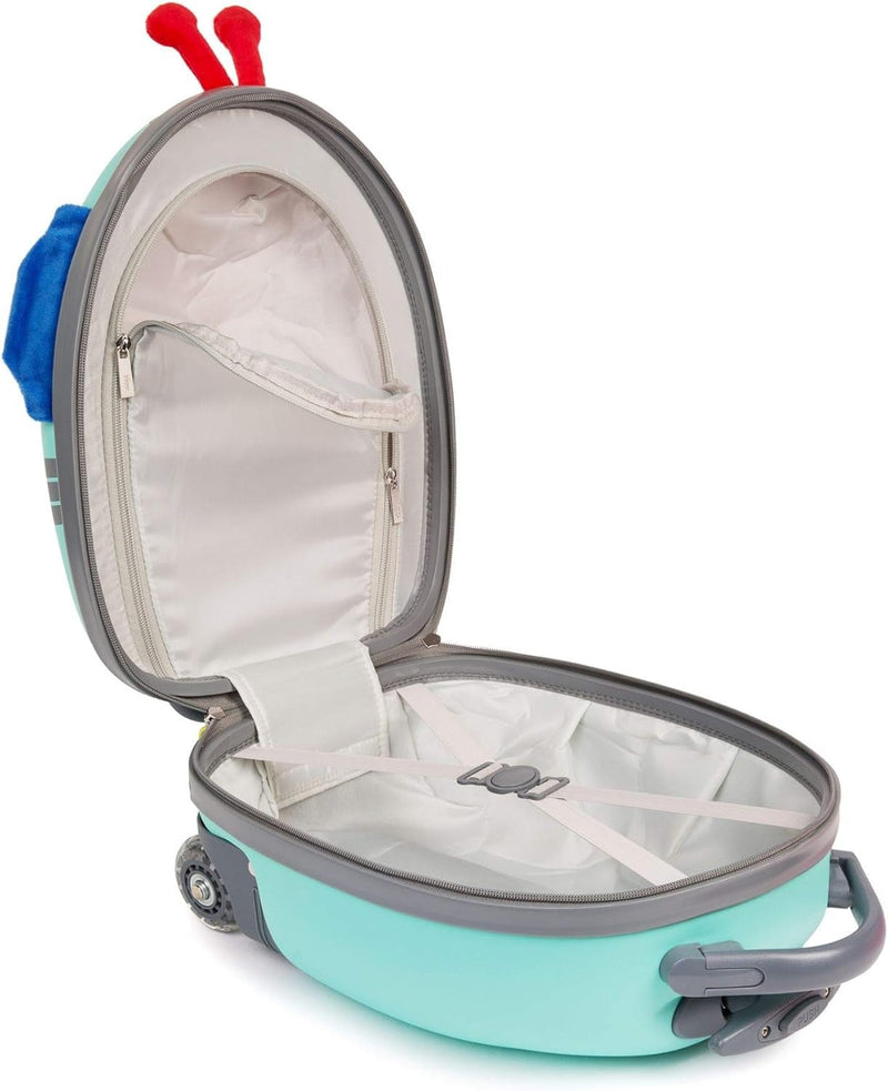 Boppi: Tiny Trekker Rolling Luggage Case - Robot Clothing and Apparel Boppi