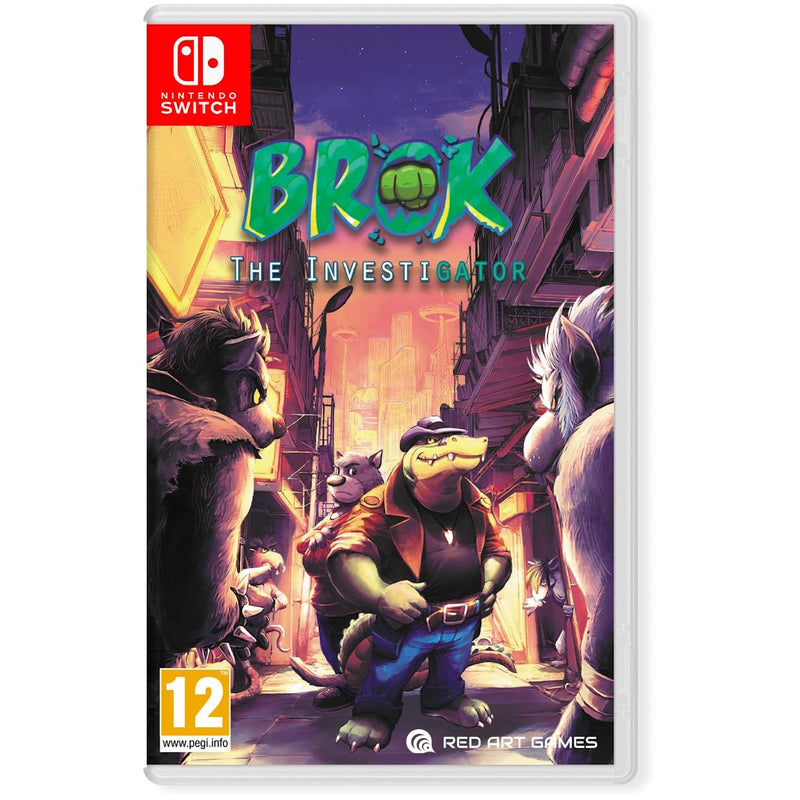 Brok the Investigator [Nintendo Switch] Nintendo Switch Video Game Red Art Games