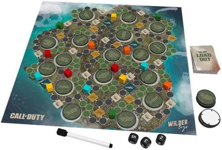 Call of Duty: K/D Party [Board Game, 2-4 Players] Board Game Wilder Toys