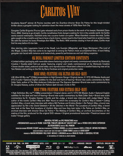 Carlito's Way 4K UHD Limited Edition [Blu-Ray] DVDs & Blu-Rays Art Haus