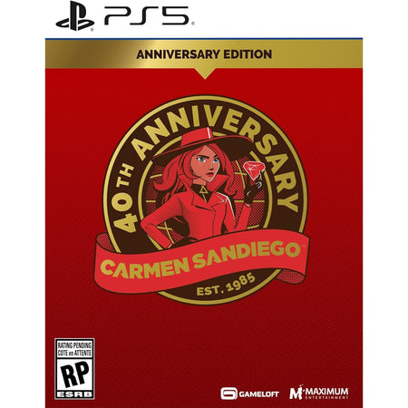 Carmen Sandiego 40th Anniversary Edition [PlayStation 5] PlayStation 5 Video Game Maximum Games