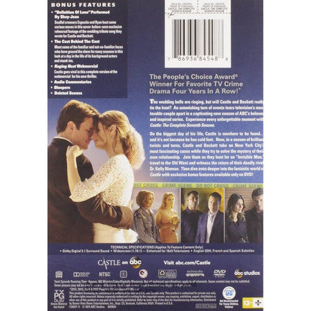 Castle: The Complete Seventh Season [DVD] DVD Box Set / Series ABC Studios