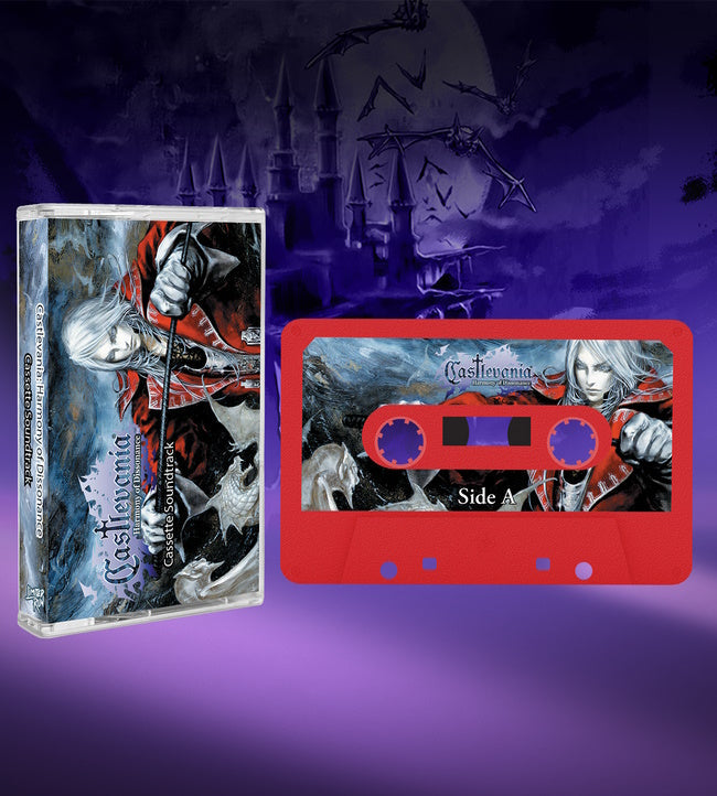 Castlevania Harmony of Dissonance - Cassette Soundtrack [Audio] Memorabilia Limited Run Games