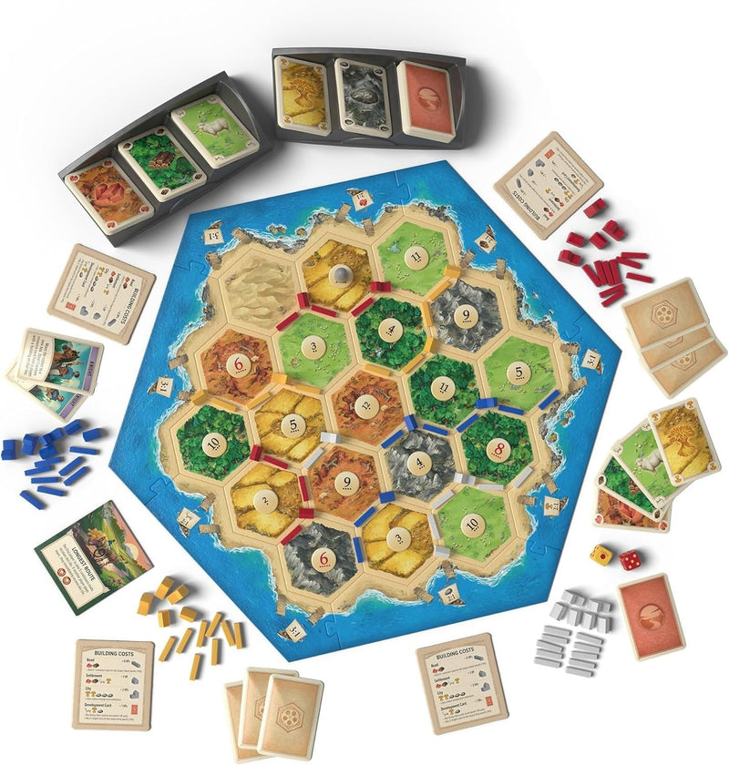 Catan - 6th Edition [Board Game, 3-4 Players] Board Game Catan Studios