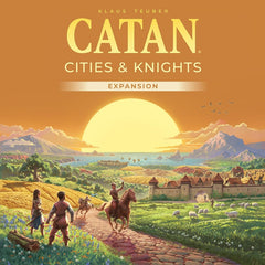 Catan: Cities and Knights Game Expansion - 6th Edition [Board Game, 3-4 Players] Board Game Catan Studios
