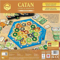 Catan: Cities and Knights Game Expansion - 6th Edition [Board Game, 3-4 Players] Board Game Catan Studios