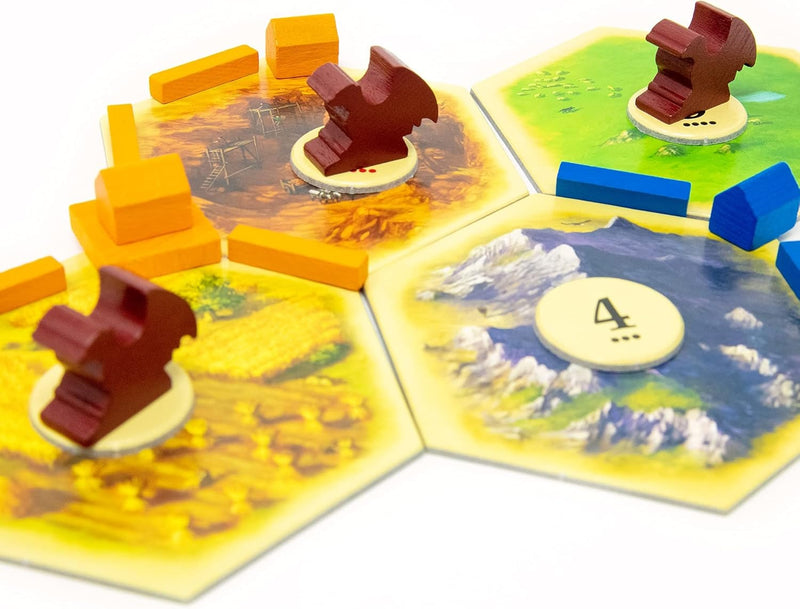 Catan: Treasures, Dragons and Adventurers Game Expansion [Board Game, 3-4 Players] Board Game Catan Studios