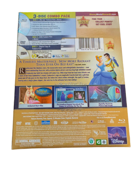 Disney's Cinderella - Diamond Edition [Blu Ray] Blu-Ray Movie Disney