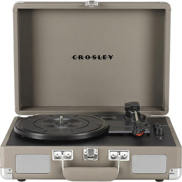 Crosley: Cruiser Plus Turntable - Taupe - CR8005F-TE [Electronics] Electronics Crosley