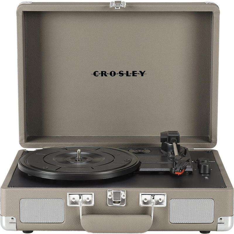 Crosley: Cruiser Plus Turntable - Taupe - CR8005F-TE [Electronics] Electronics Crosley