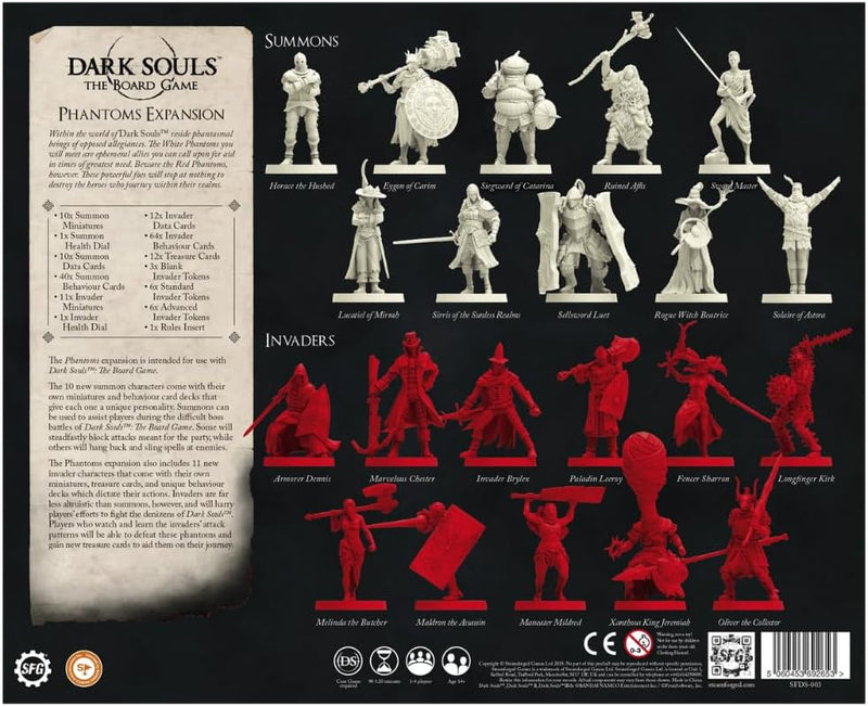 Dark Souls: Board Game - Phantoms Expansion [Board Game, 1 - 4 Players] Board Game Steamforged Games