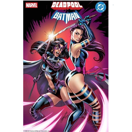 Deadpool/Batman: #1 [J Scott Campbell CVR Q] 2025 Comics Marvel Comics