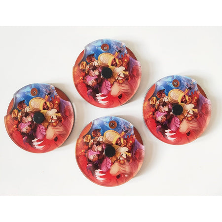 Descent: Legends of the Dark Premium Health Dials [Board Game Accessories] Board Game Fantasy Flight Games