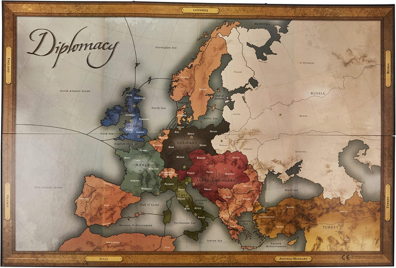 Diplomacy [Board Games, 2-7 Players] Board Game Hasbro