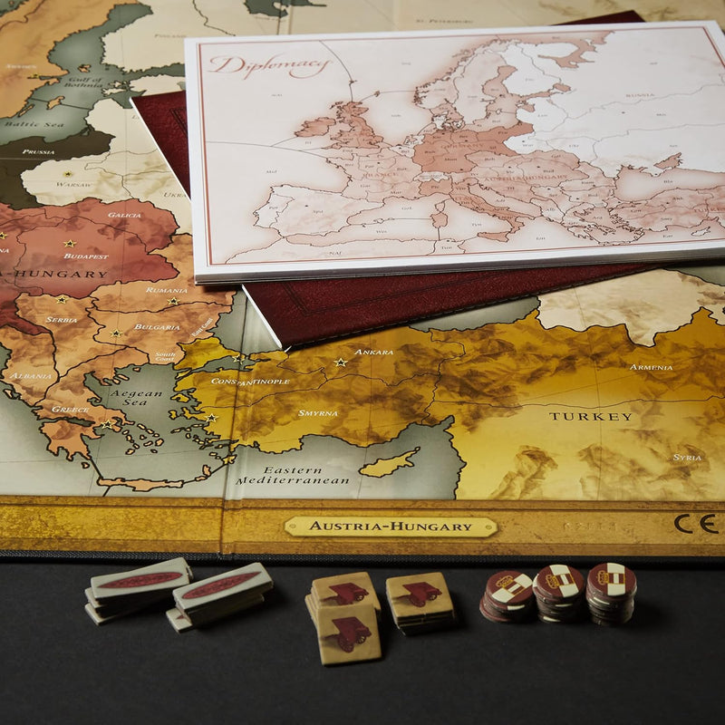 Diplomacy [Board Games, 2-7 Players] Board Game Hasbro