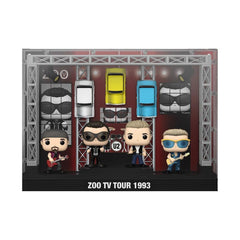 Funko Pop! Moment Deluxe: U2's Zoo TV Tour 1993 Vinyl Figures - Walmart Exclusive Toys & Games Funko