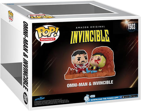 Funko Pop! Moment: Omni-Man and Invincible Previews - Exclusive Figure #1503 Toys & Games Funko