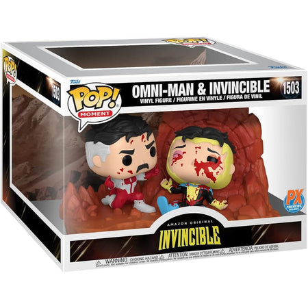 Funko Pop! Moment: Omni-Man and Invincible Previews - Exclusive Figure #1503 Toys & Games Funko
