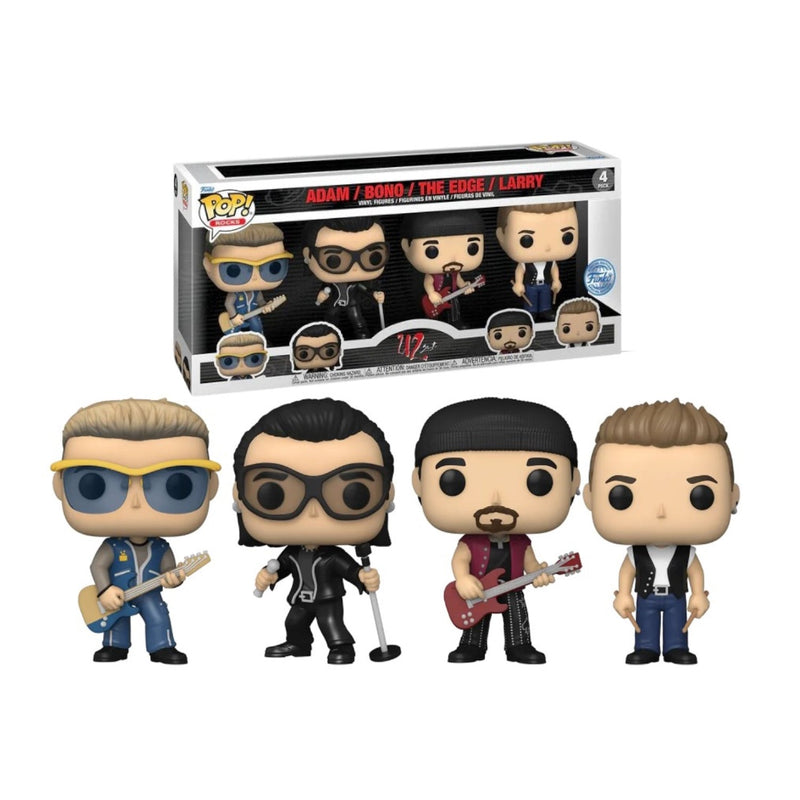 Funko Pop! Rocks: U2 - Zoo TV - 4 pack Toys & Games Funko