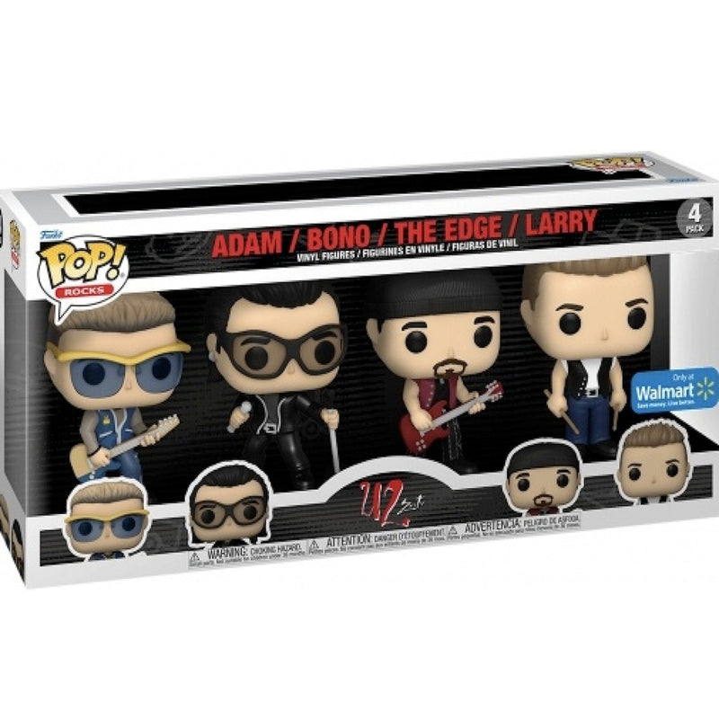 Funko Pop! Rocks: U2 - Zoo TV - 4 pack Toys & Games Funko
