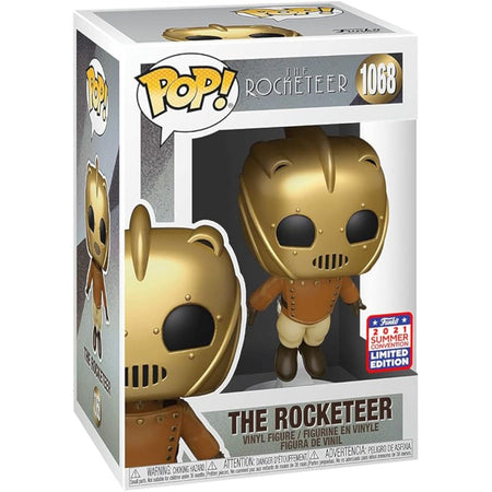 Funko Pop!: The Rocketeer - 2021 Summer Convention Exclusive #1068 Toys & Games Funko
