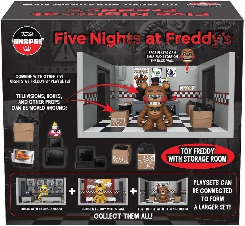 Funko Snaps!: Five Nights at Freddy's Toy Freddy with Storage Room Toys & Games Funko