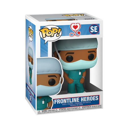 Funko POP! Heroes: Front Line Worker - Male Hospital Worker Toys & Games Funko