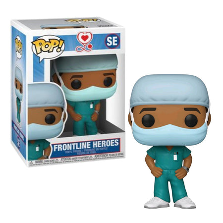 Funko POP! Heroes: Front Line Worker - Male Hospital Worker Toys & Games Funko
