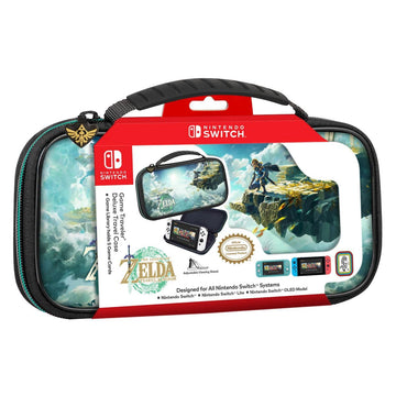 Game Traveler Deluxe Travel Case - Zelda Tears of the Kingdom (for , Switch Lite, Switch OLED) Nintendo Switch Accessory Generic
