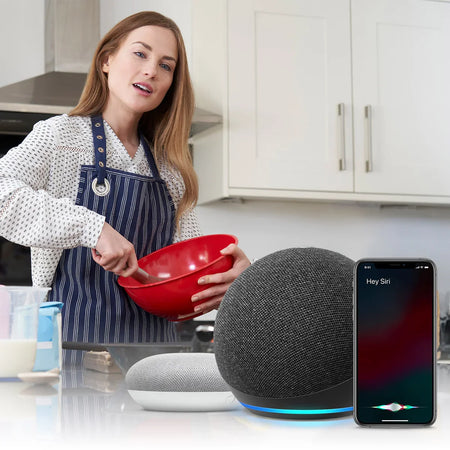 Globe: Electric Wi-Fi Smart Plug - No Hub Required & Voice Activated - 4 Pack 15A House & Home Globe